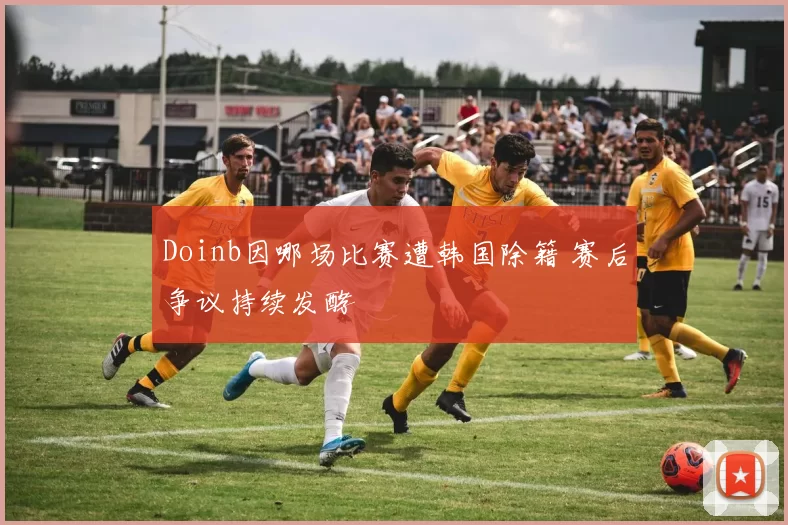 Doinb因哪场比赛遭韩国除籍 赛后争议持续发酵